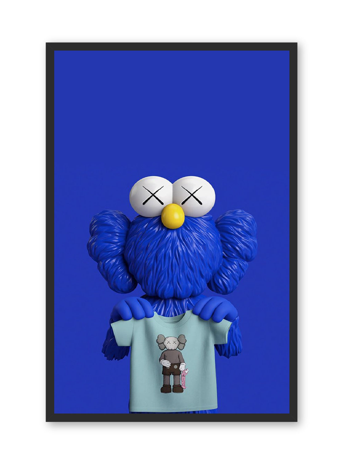 Kaws BFF blue