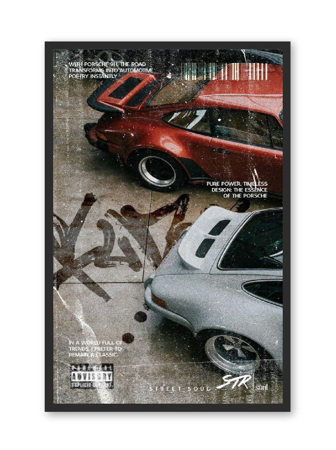Porsches Vintage