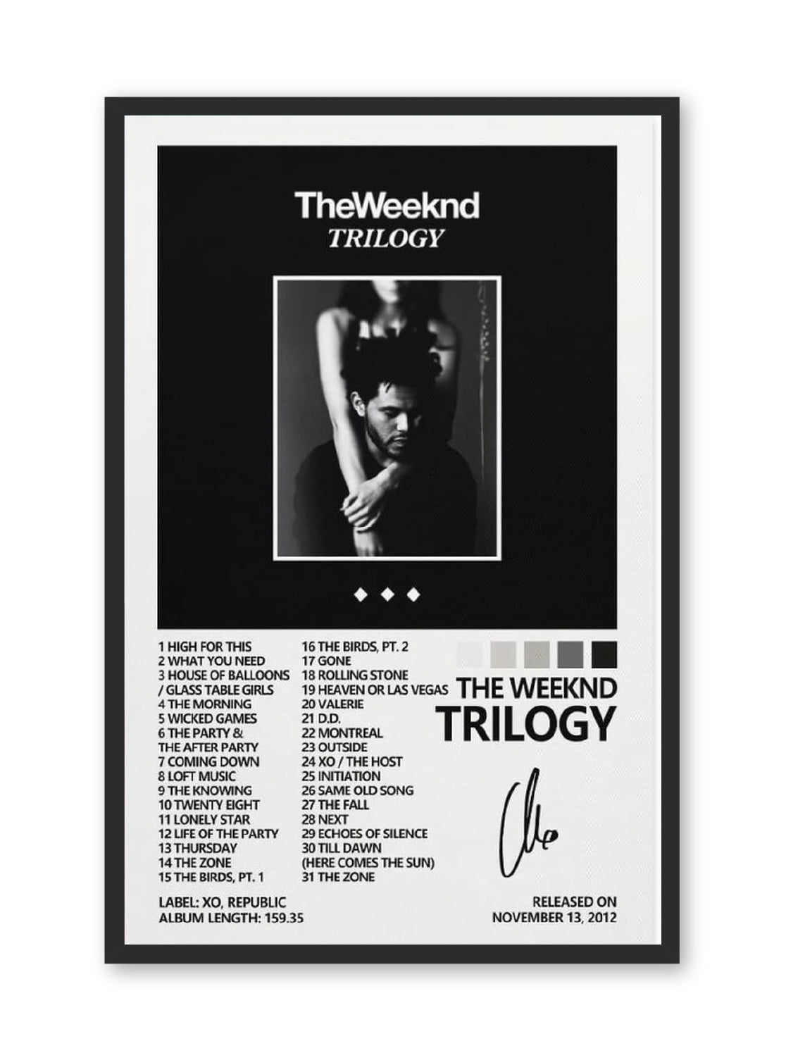 Trilogy, The Weeknd