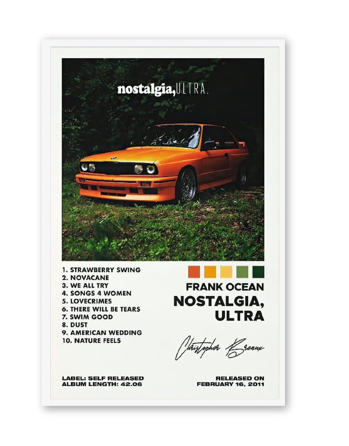 Nostalgia, Ultra Frank Ocean