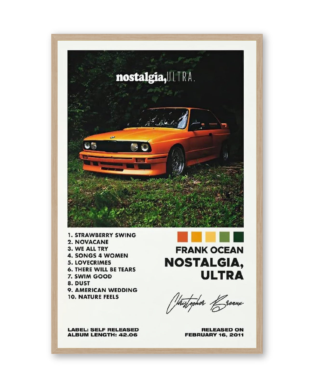 Nostalgia, Ultra Frank Ocean