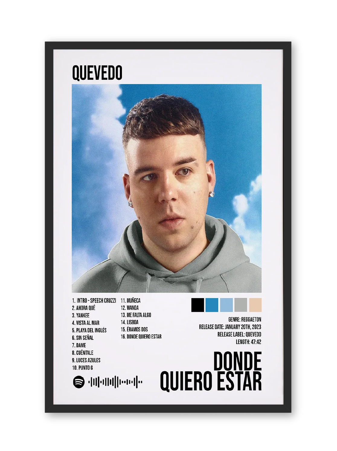 Donde Quiero Estar, Quevedo